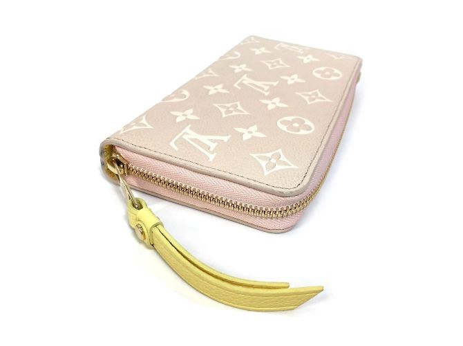Zippy Geldbörse Monogram Empreinte Louis Vuitton Pink Beige - Ansicht 3