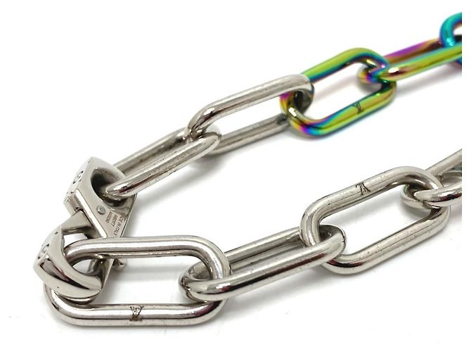 Collana a Catena Signature M80177 di Louis Vuitton Multicolore - vista 5