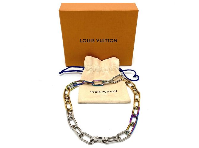 Collana a Catena Signature M80177 di Louis Vuitton Multicolore - vista 8