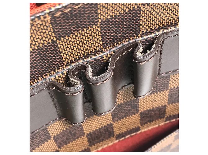 Borsa a Spalla Portobello Pochette Damier Louis Vuitton Marrone Damier ebene - vista 13