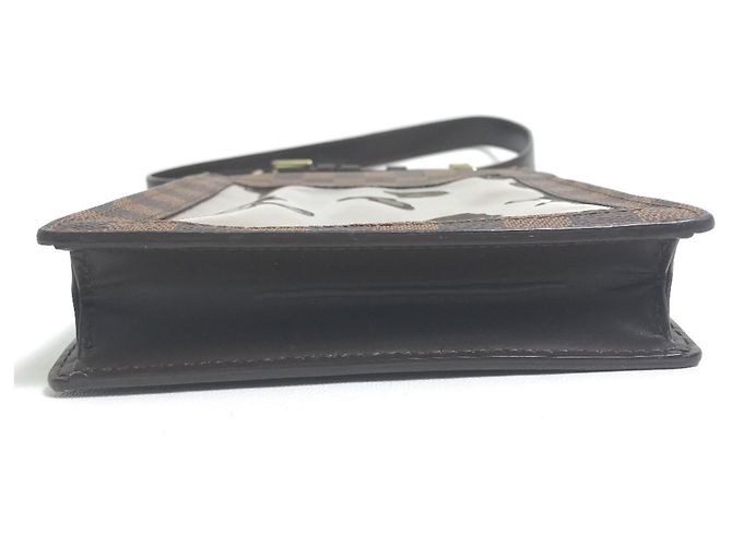 Borsa a Spalla Portobello Pochette Damier Louis Vuitton Marrone Damier ebene - vista 3