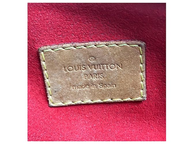 Borsa a spalla/Handbag Louis Vuitton Monogram Pallas 2 in 1 Marrone Rosso Monogramma - vista 12