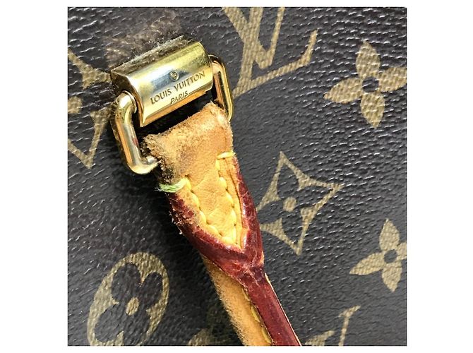Borsa a spalla/Handbag Louis Vuitton Monogram Pallas 2 in 1 Marrone Rosso Monogramma - vista 7