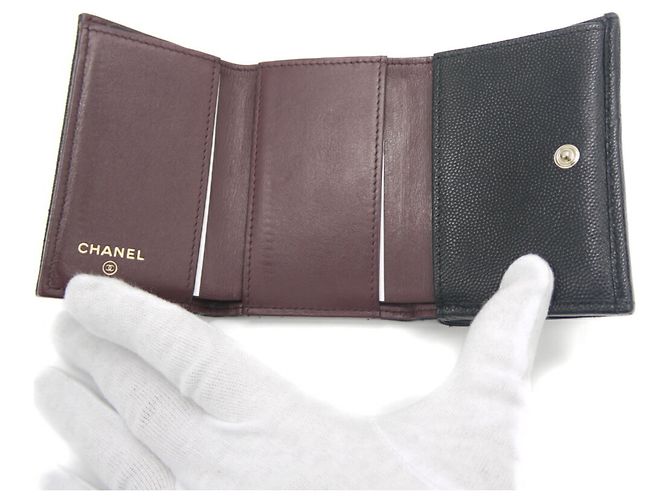 Portafoglio classico Chanel piccolo Nero - vista 6