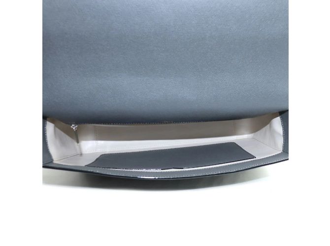 Bolsa de Ombro Masculina Valextra em Cinza Carvão - vista 4