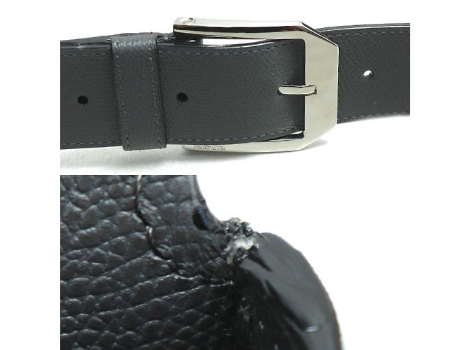 Bolsa de Ombro Masculina Valextra em Cinza Carvão - vista 5