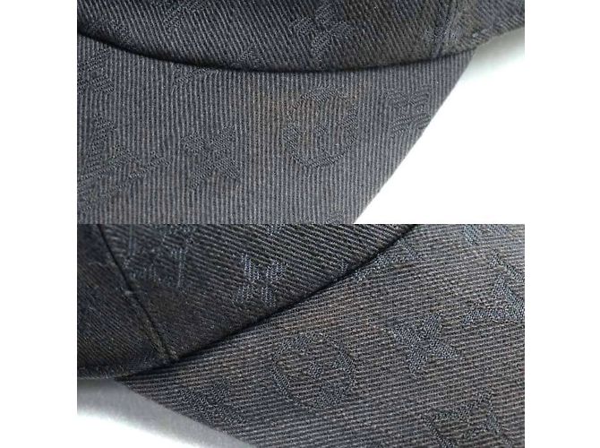 Louis Vuitton Monogram Essential Cap Black - view 8
