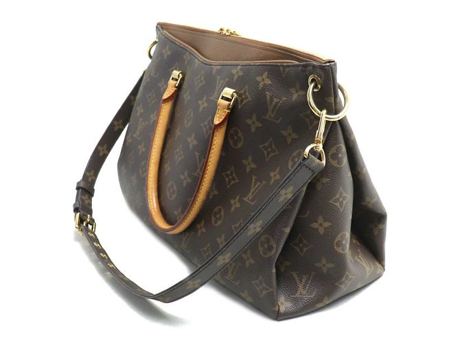 Borsa a Spalla Pallas 2 in 1 Louis Vuitton Marrone Monogramma - vista 2