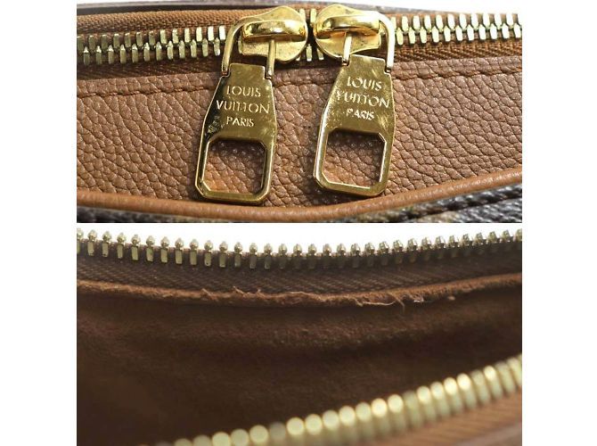 Borsa a Spalla Pallas 2 in 1 Louis Vuitton Marrone Monogramma - vista 9