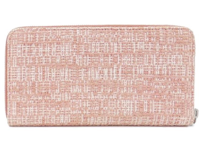 Cartera Larga Chanel Deauville Línea 80056 Rosa - vista 2