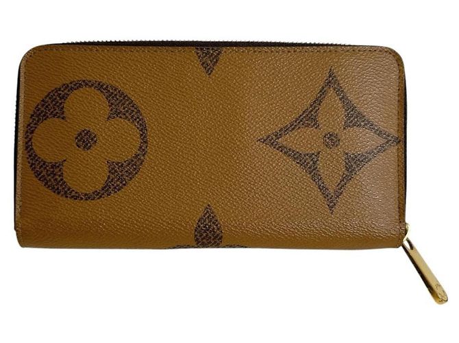 Louis Vuitton Monogram Giant Zippy Geldbörse Braun Monogramm - Ansicht 2