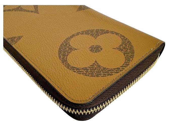 Louis Vuitton Monogram Giant Zippy Geldbörse Braun Monogramm - Ansicht 4