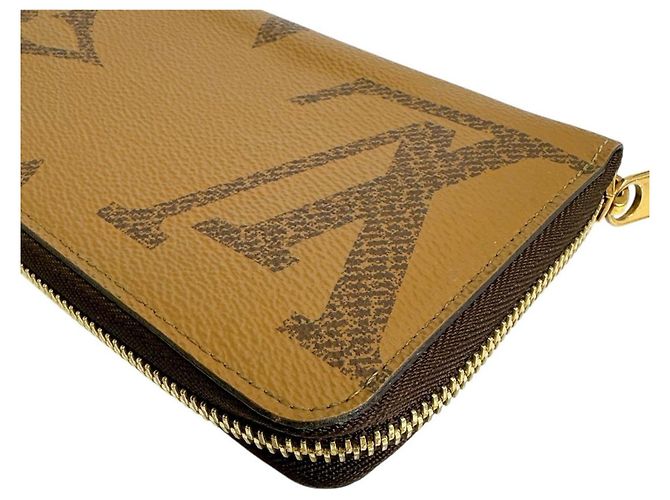 Louis Vuitton Monogram Giant Zippy Geldbörse Braun Monogramm - Ansicht 6