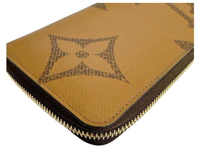 Louis Vuitton Monogram Giant Zippy Geldbörse Braun Monogramm - Ansicht 7