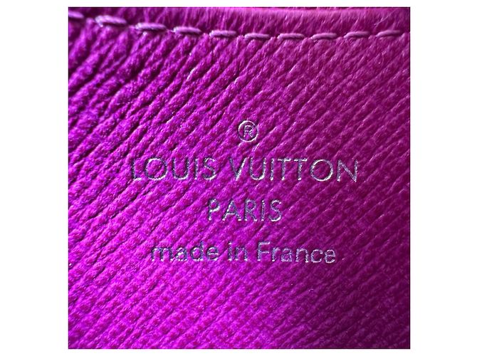 Zippy Münzbörse aus Epi von Louis Vuitton Lila - Ansicht 13