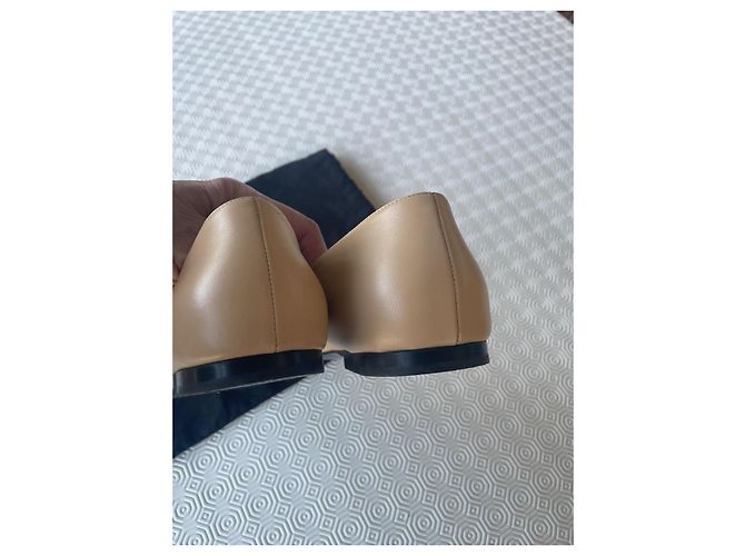 Chanel Bailarinas Cambon T 41,5 Beige - vista 3