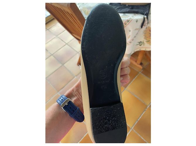 Chanel Bailarinas Cambon T 41,5 Beige - vista 5