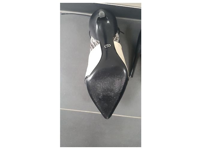 Christian Dior Leder Pumps mit hohem Absatz Mehrfarben - Ansicht 3