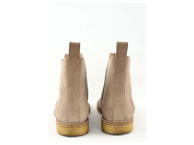 Bottega Veneta Botas de camurça camel Camelo - vista 2