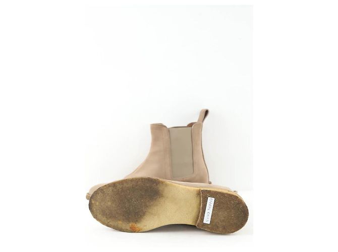 Bottega Veneta Botas de camurça camel Camelo - vista 6