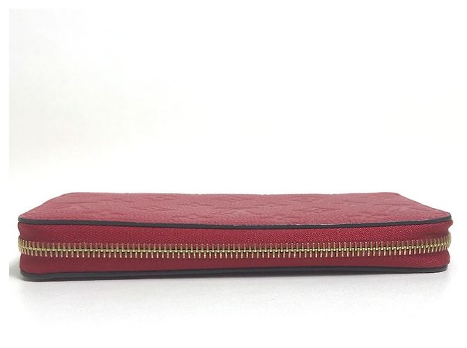 Cartera Zippy Monogram Empreinte Louis Vuitton Roja - vista 3