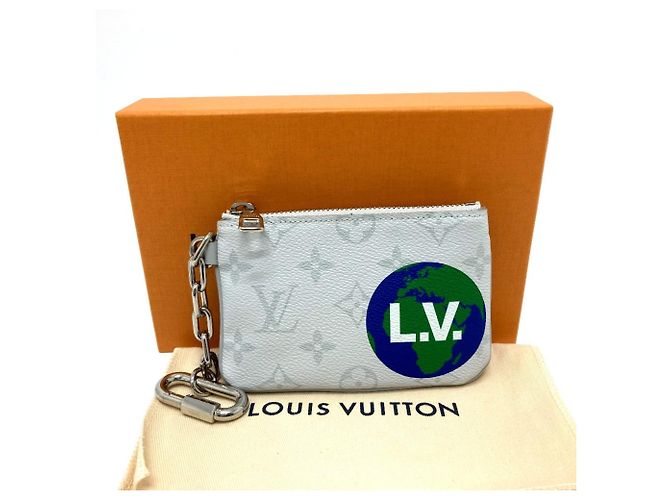 Pochette con zip PM Monogramma Louis Vuitton Bianco - vista 11