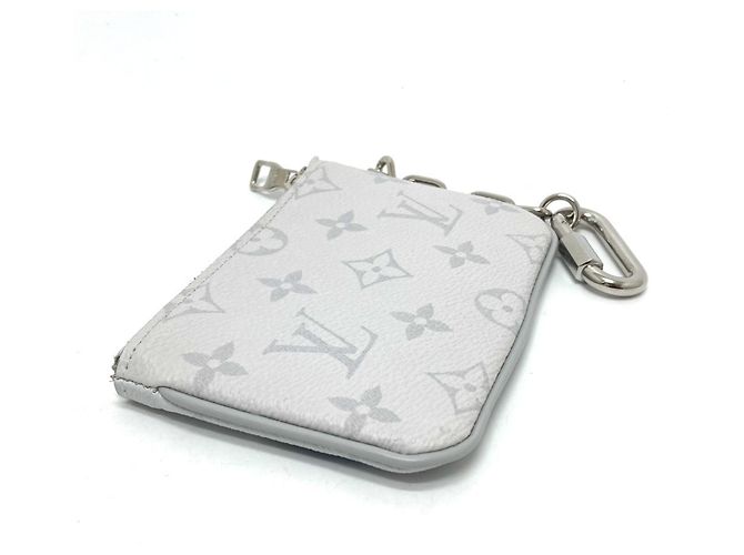 Pochette con zip PM Monogramma Louis Vuitton Bianco - vista 4