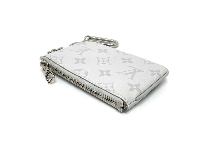 Pochette con zip PM Monogramma Louis Vuitton Bianco - vista 5