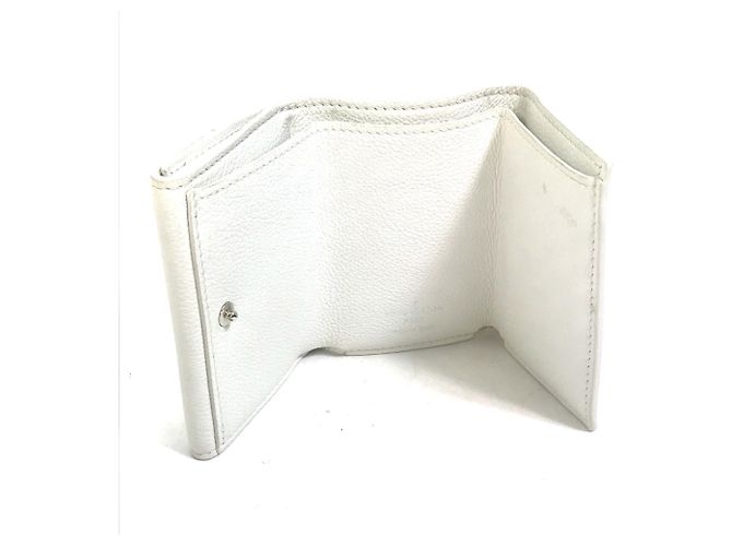 Cartera Compacta Mini Lock Louis Vuitton Blanco - vista 10