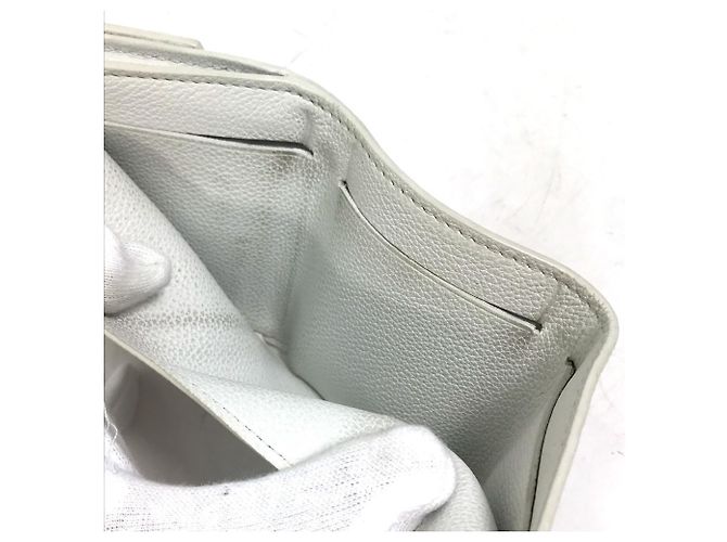 Cartera Compacta Mini Lock Louis Vuitton Blanco - vista 11