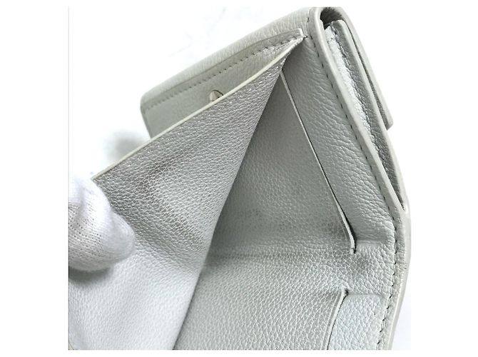 Cartera Compacta Mini Lock Louis Vuitton Blanco - vista 12