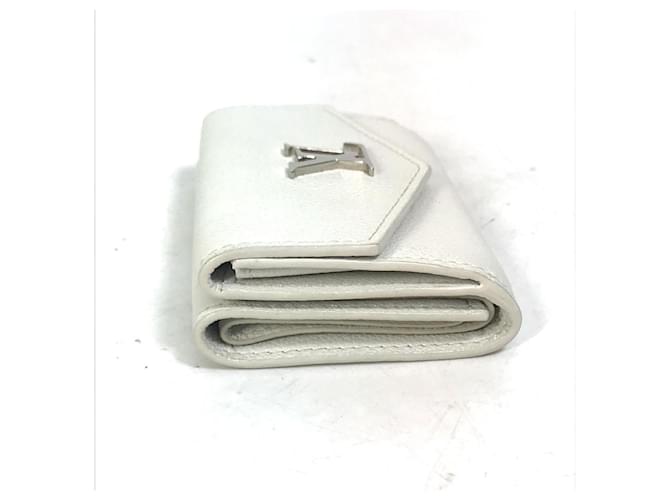 Cartera Compacta Mini Lock Louis Vuitton Blanco - vista 3