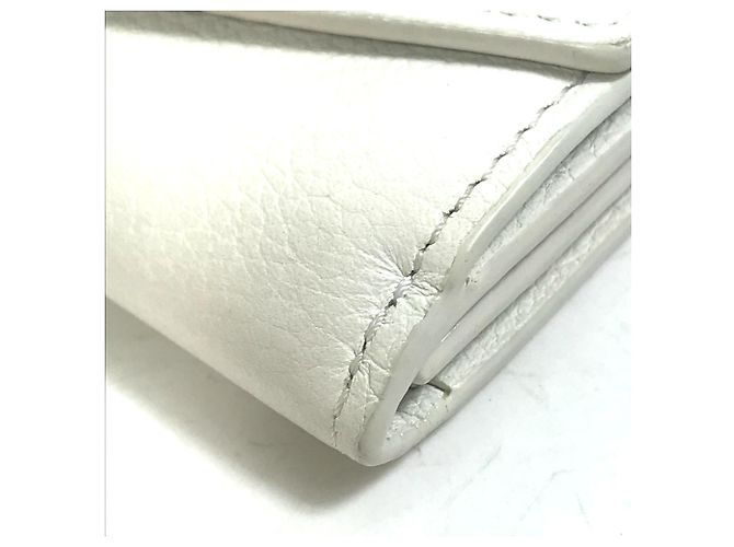 Cartera Compacta Mini Lock Louis Vuitton Blanco - vista 5