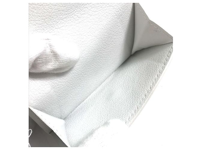 Cartera Compacta Mini Lock Louis Vuitton Blanco - vista 9