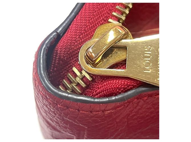 Zippy Geldbörse Monogram Empreinte Louis Vuitton Rot Fuschia - Ansicht 11