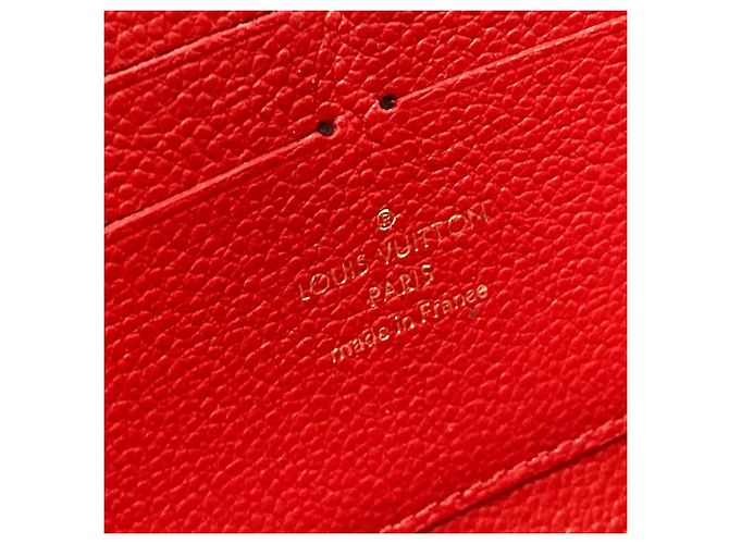 Zippy Geldbörse Monogram Empreinte Louis Vuitton Rot Fuschia - Ansicht 13
