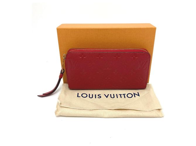 Zippy Geldbörse Monogram Empreinte Louis Vuitton Rot Fuschia - Ansicht 16