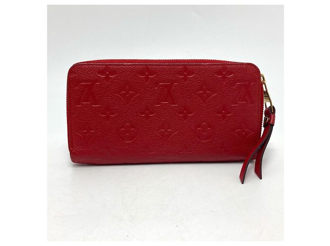 Zippy Geldbörse Monogram Empreinte Louis Vuitton Rot Fuschia - Ansicht 2