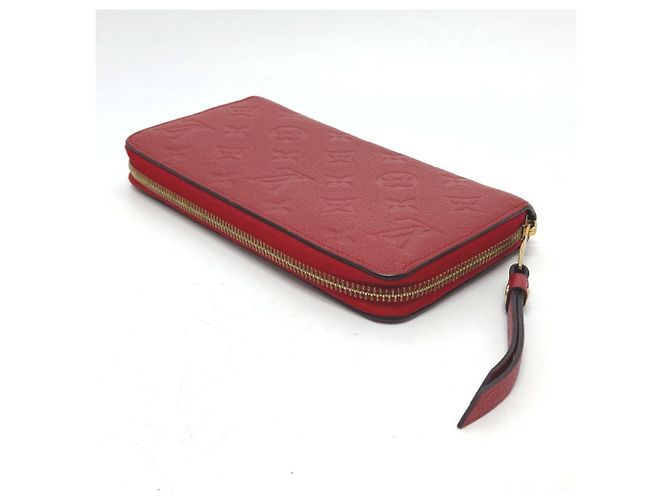Zippy Geldbörse Monogram Empreinte Louis Vuitton Rot Fuschia - Ansicht 3