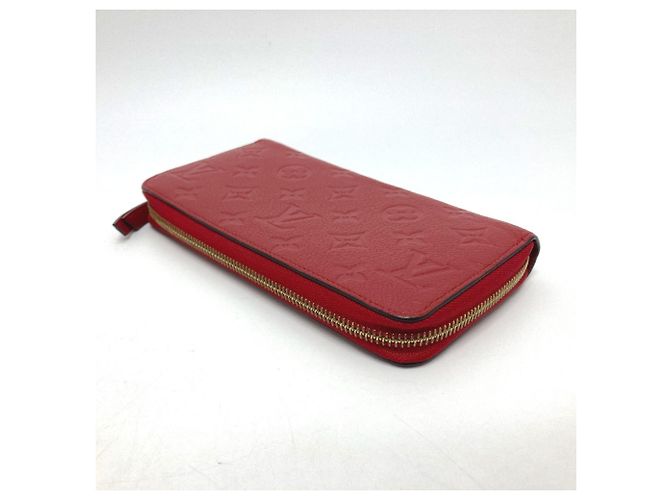 Zippy Geldbörse Monogram Empreinte Louis Vuitton Rot Fuschia - Ansicht 4