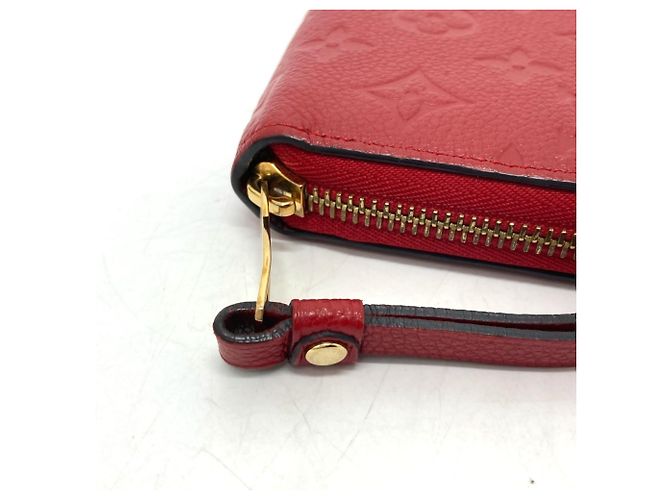 Zippy Geldbörse Monogram Empreinte Louis Vuitton Rot Fuschia - Ansicht 5