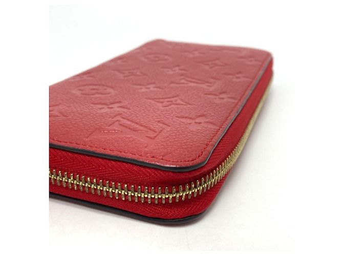 Zippy Geldbörse Monogram Empreinte Louis Vuitton Rot Fuschia - Ansicht 6