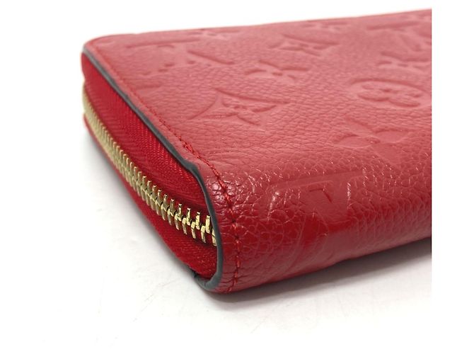 Zippy Geldbörse Monogram Empreinte Louis Vuitton Rot Fuschia - Ansicht 8