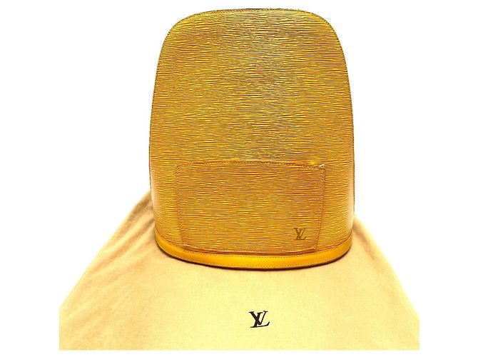 Zaino Cobran Epi Louis Vuitton Giallo - vista 13