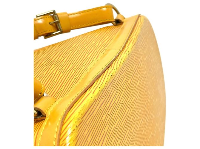 Zaino Cobran Epi Louis Vuitton Giallo - vista 5