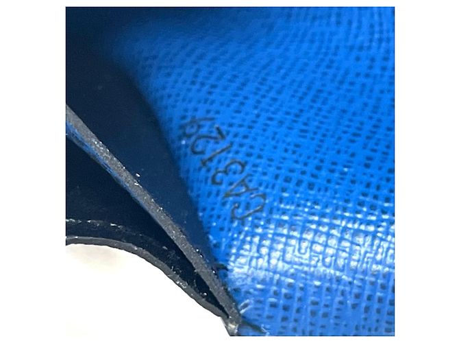 Cartera Bifold Long Brazza NM de Cuero Epi Louis Vuitton Roja Azul Verde - vista 12