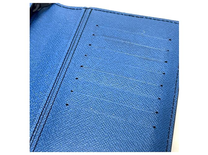 Cartera Bifold Long Brazza NM de Cuero Epi Louis Vuitton Roja Azul Verde - vista 9