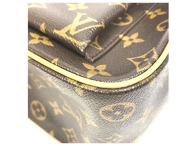 Borsa Louis Vuitton Monogram Excentric Cite Marrone Monogramma - vista 7