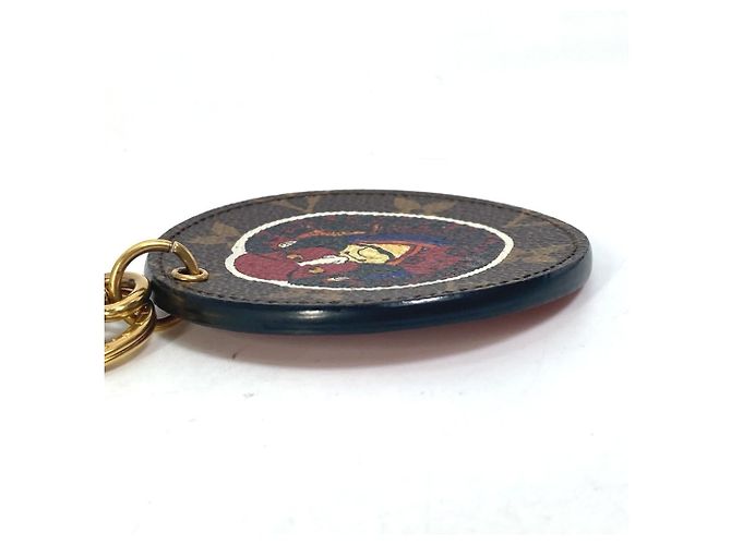 Portachiavi Kabuki Daruma Monogram Kansai Yamamoto di Louis Vuitton Marrone - vista 6