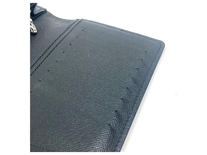 Brazza Louis Vuitton Monogram Eclipse Bifold Wallet Black - view 10